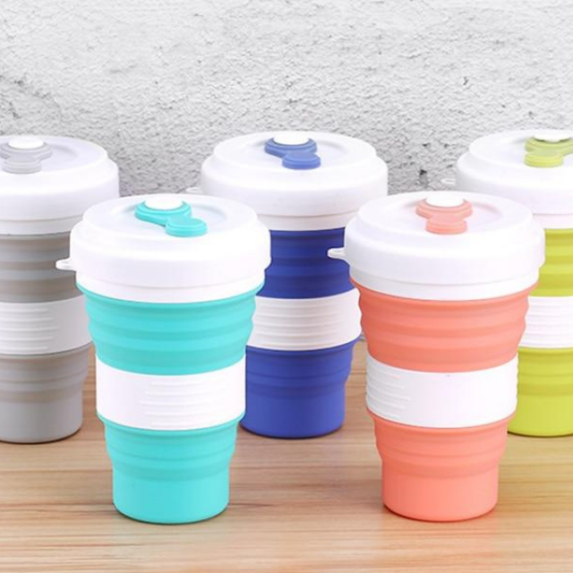 Silicone Collapsible Coffee Cup (550ml) - My Eco Boutique