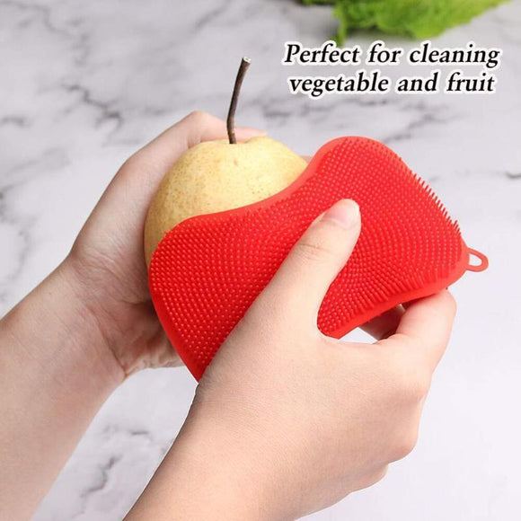 Antibacterial Cleaning Silicone Sponge Set (3pcs) - My Eco Boutique