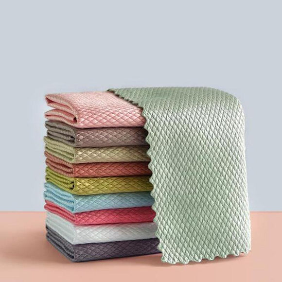 Eco-friendly Fish Scale Polishing Cloth (5 pcs Set) - My Eco Boutique