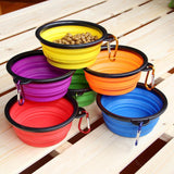 Portable Collapsible Silicone Pet Bowl - My Eco Boutique