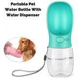 Portable Pet Water Bottle With Water Dispenser - My Eco Boutique