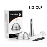 Reusable Nespresso Vertuo Stainless Steel Big CUP Coffee Capsule - My Eco Boutique