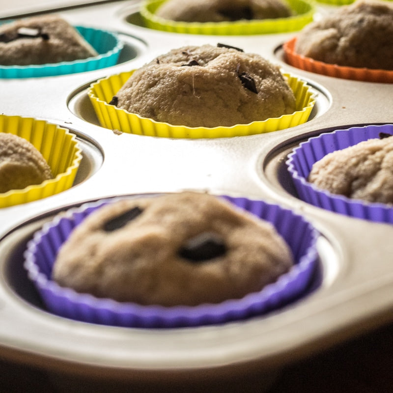 Silicone Muffin Molds (12pcs Set)