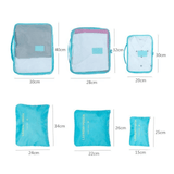 Travel Packing Cubes Set (6pcs) - My Eco Boutique